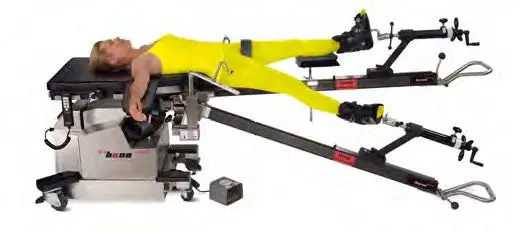 Patient placed on the HANA® or PROfx® table